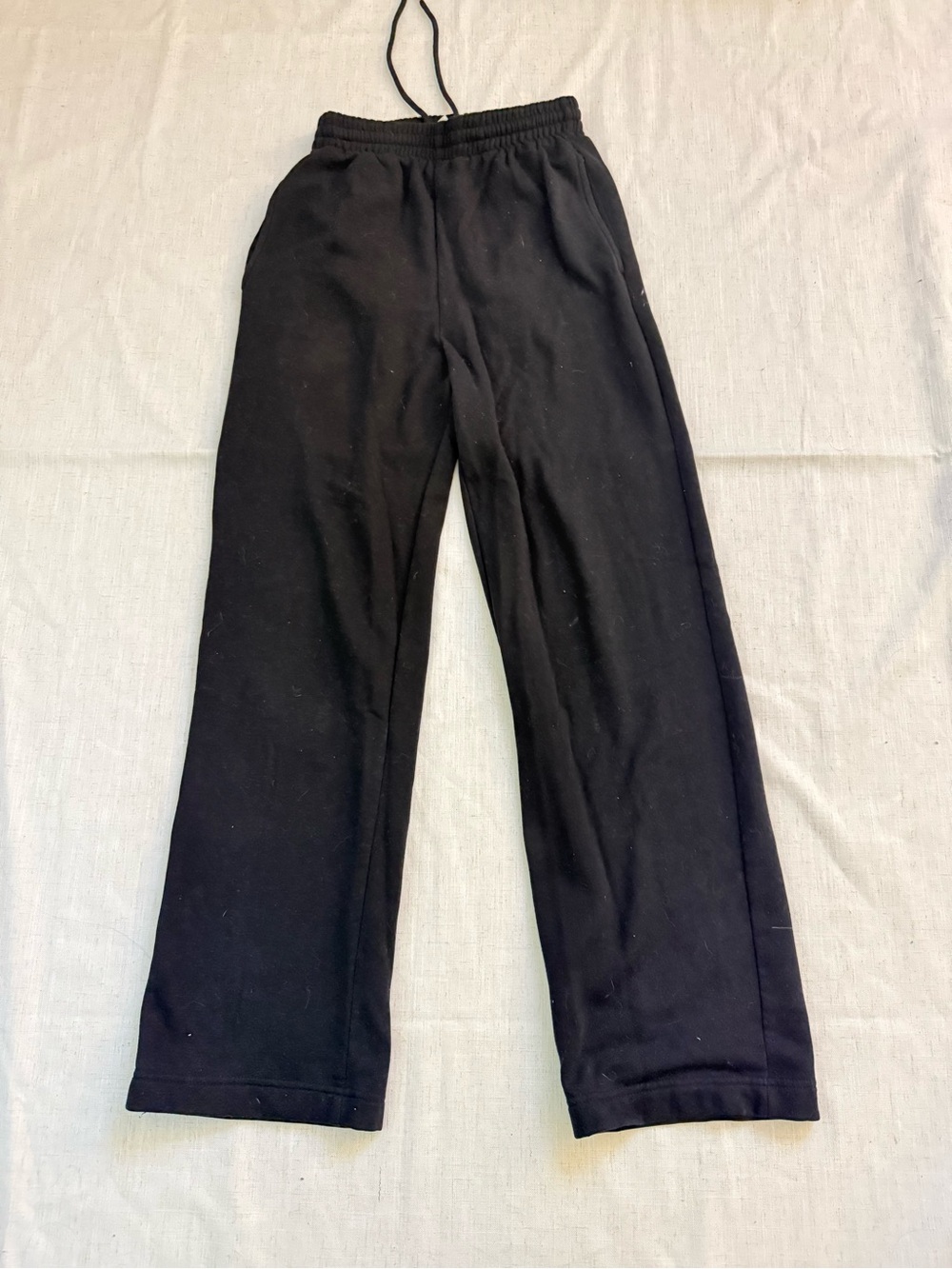 H&M Women's Black Drawstring Lounge Pants